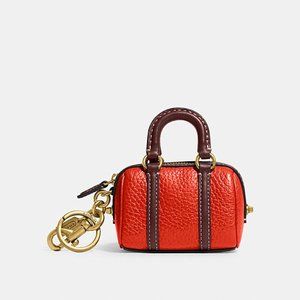 NWOT - Mini Ruby Satchel Bag Charm, key chain, key fob